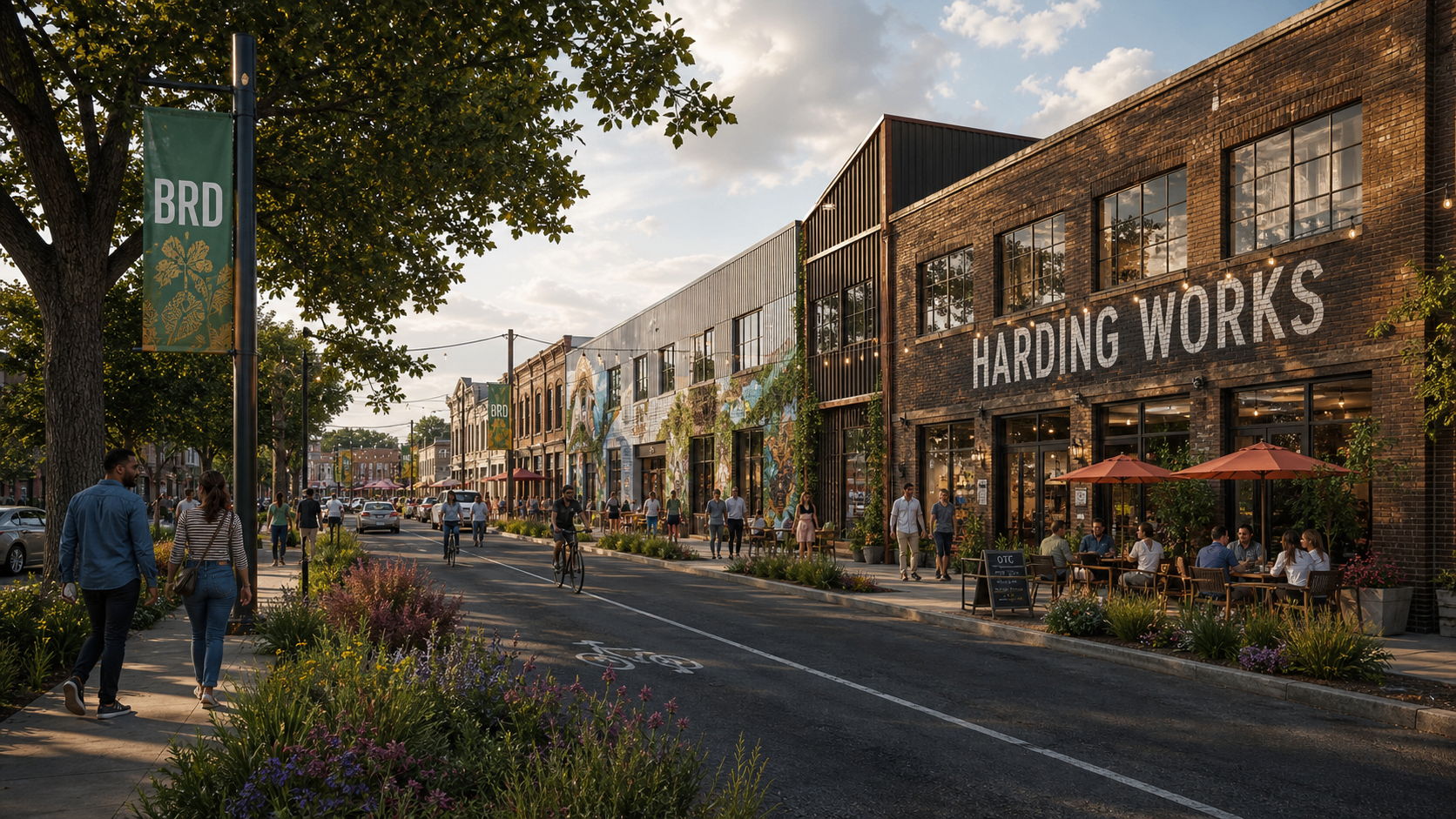Adaptive reuse frontage
